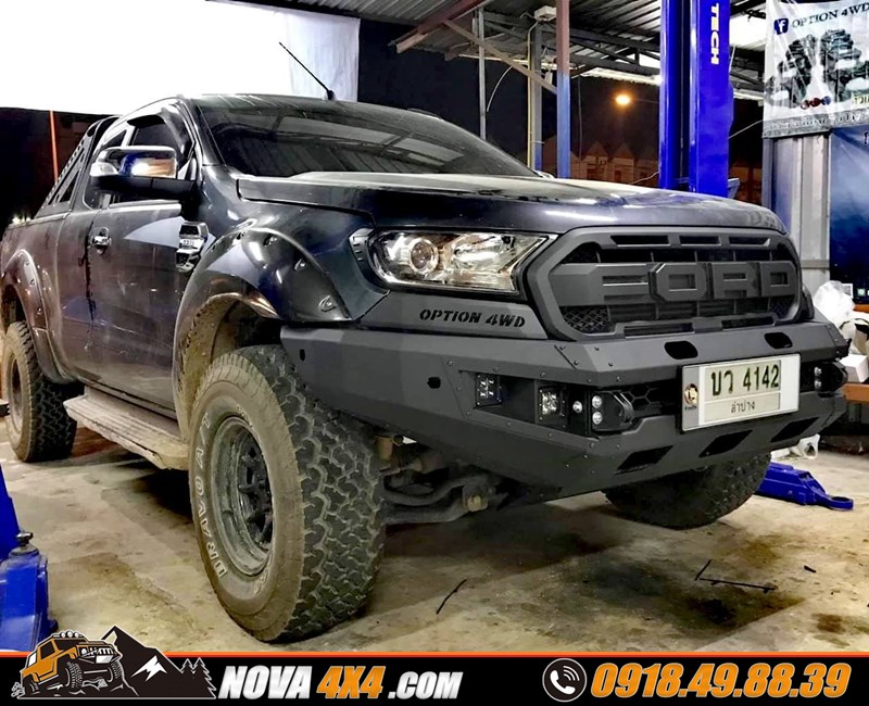 Chuyên phân phối cản trước Option 4WD dành cho xe Ford Ranger nhập khẩu Thái Lan