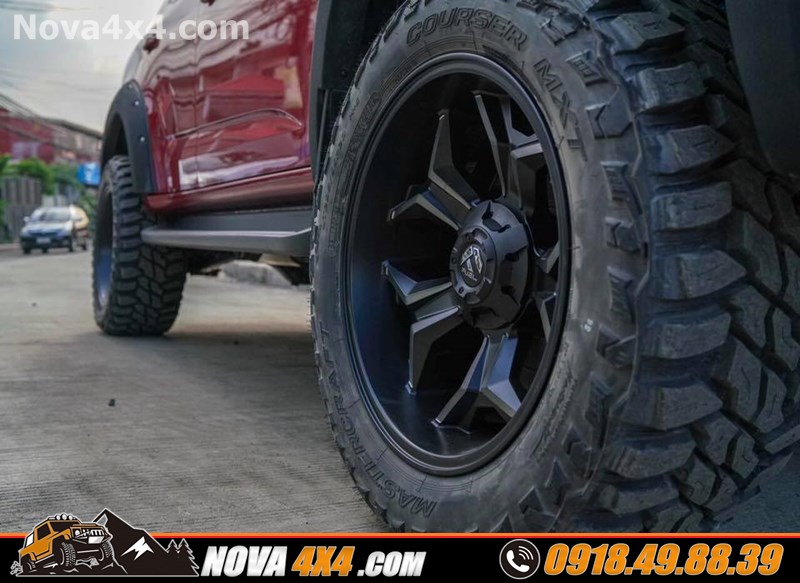 Xe Ford Ranger Wildtrak 2019 độ mâm độ 17 inch đẳng cấp