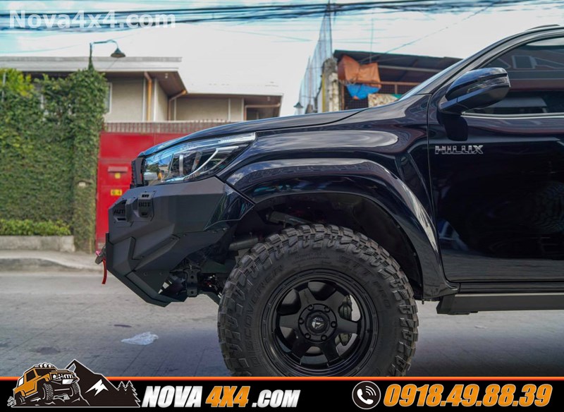 Gắn mâm lốp Fuel Offroad lên xe bán tải Ford Ranger Biturbo 2018 2019 2020