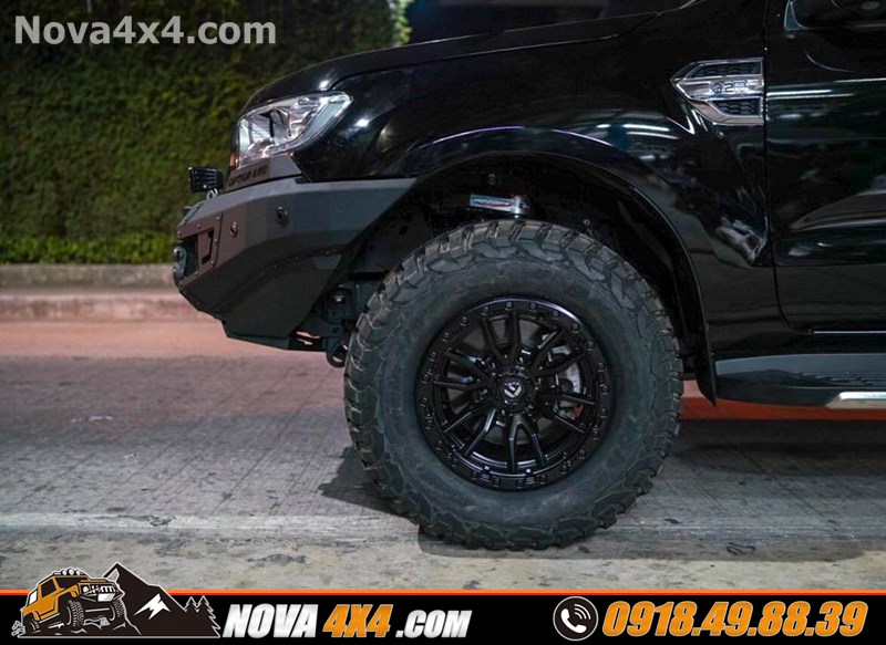 Nova 4x4 chuyên bán mâm độ cho xe bán tải Ford Ranger Wildtrak 2019