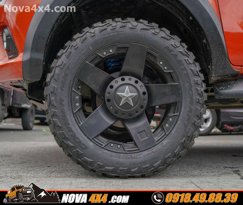 Nova 4x4 chuyên cung cấp mâm độ dành cho xe mitsubishi triton 2019