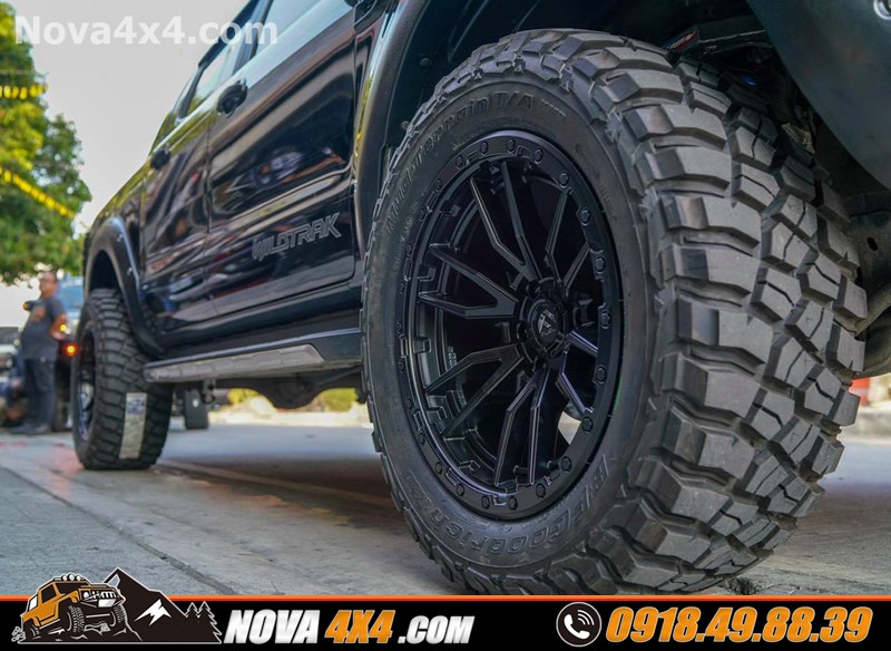 Nova4x4.com chuyên bán mâm độ cho xe bán tải Mazda BT50 2019