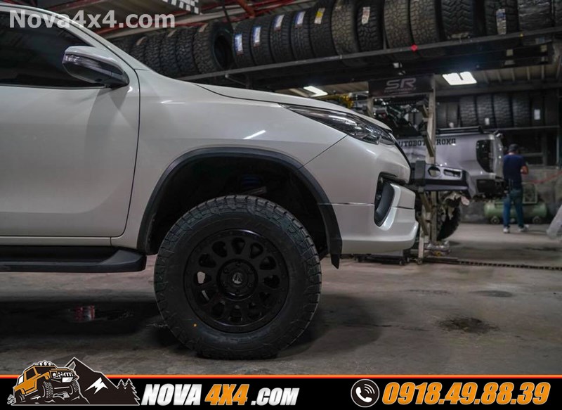 Nova4x4.com chuyên bán mâm độ cho xe bán tải Ford Ranger Biturbo 2019