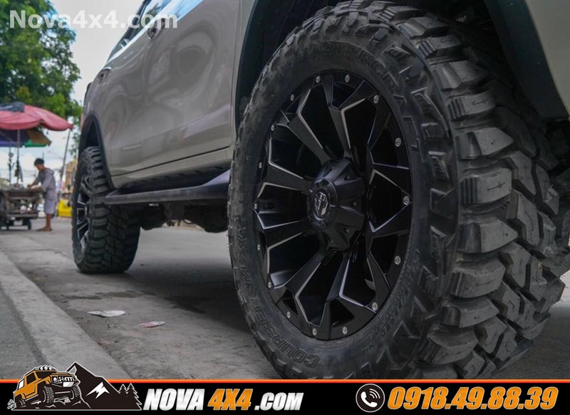 Nova 4x4 chuyên cung cấp mâm độ dành cho xe bán tải Ford Ranger Biturbo 2019