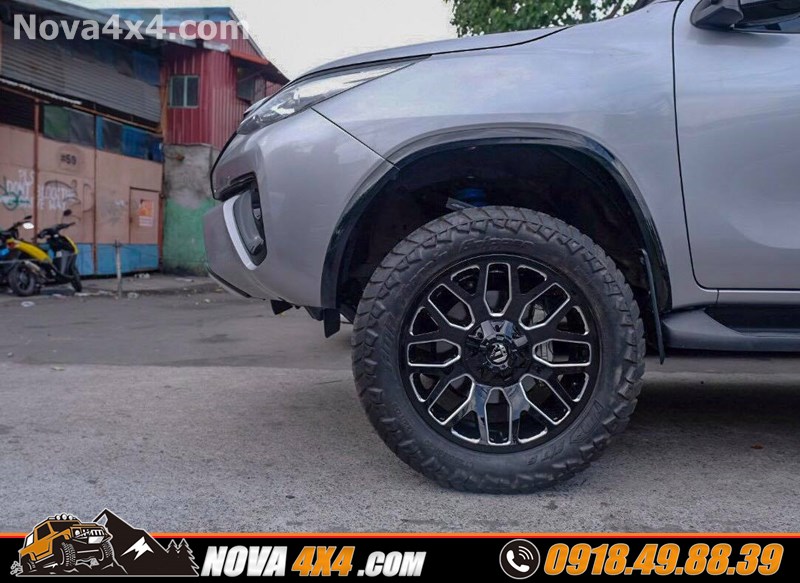 Bảng báo giá mâm độ 17 18 20 inch dành cho xe loại xe Hilux 2019