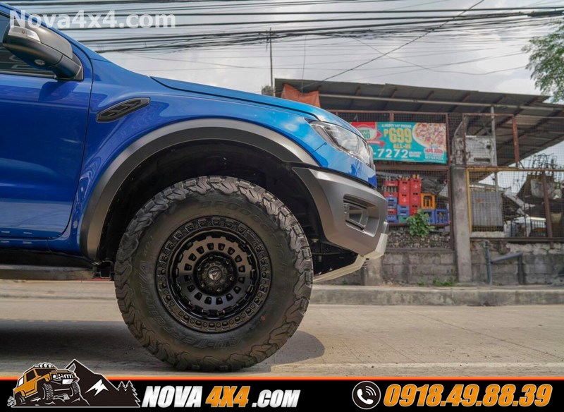 Thay mâm lốp Fuel Offroad cho xe Ford Ranger Wildtrak 2018 2019 2020