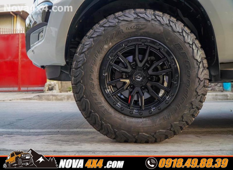 Nova4x4.com chuyên cung cấp mâm độ dành cho xe bán tải xe Colorado 2019