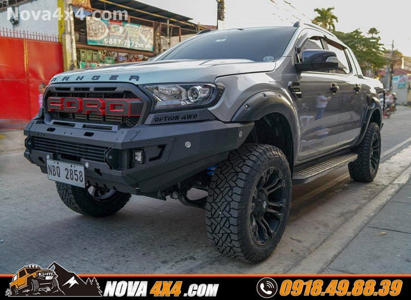 Nova4x4.com chuyên bán mâm độ dành cho xe bán tải Ford Ranger Biturbo 2018 2019 2020