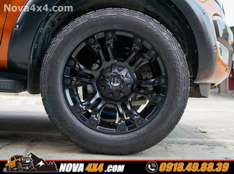 Bảng giá mâm lốp 20 inch thay cho xe Ford Ranger Wildtrak 2019 2020