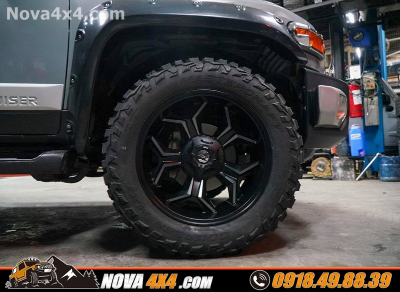 Nova4x4.com chuyên phân phối mâm độ cho xe Ford Ranger Wildtrak 2019