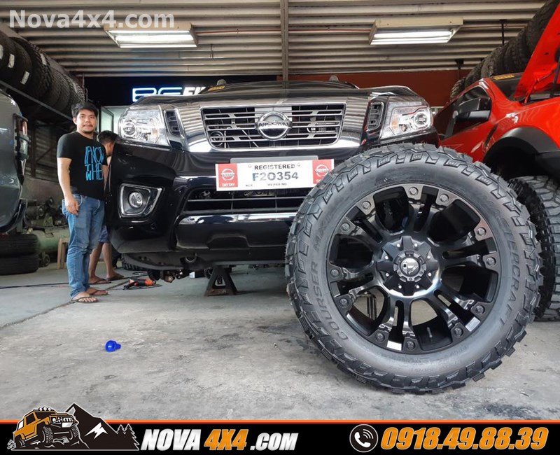 Bảng báo giá mâm độ 20 inch thay cho xe Ford Ranger Wildtrak 2019