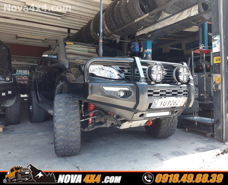 Độ mâm lốp Fuel Offroad lên xe bán tải Ford Ranger Biturbo 2019