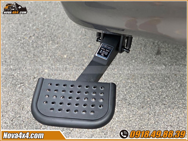Gắn bậc bước T-Step tiện lợi cho các dòng xe bán tải