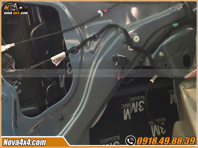 Dán cách âm chống ồn xe bán tải 3M chất lượng