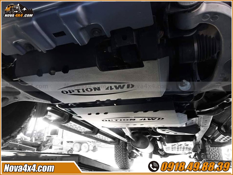 Giáp gầm xe bán tải với đa dạng mẫu mã tại Nova4x4.com