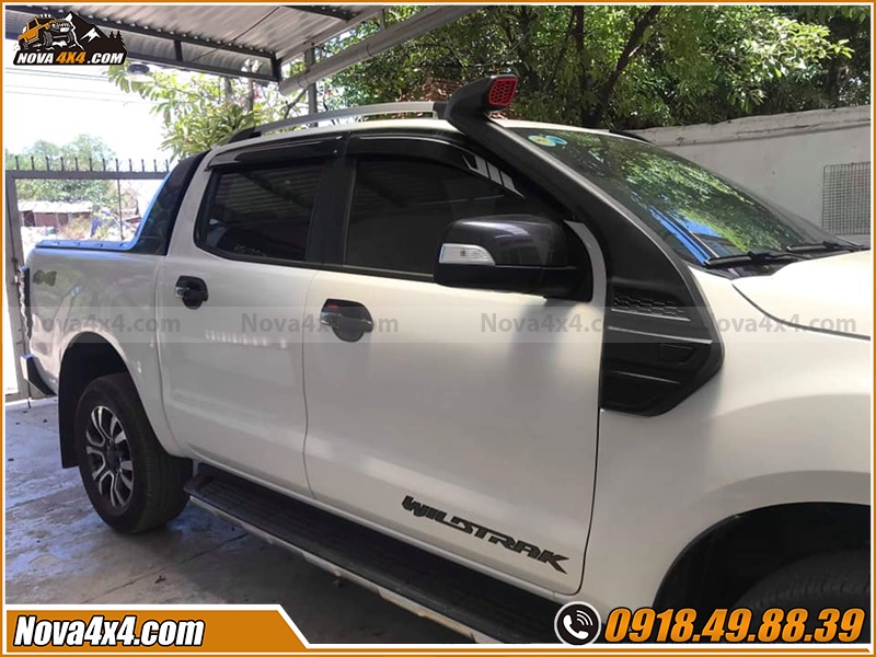 Lắp đặt ống thở Ironman cực ngầu dành cho xe bán tải 2021