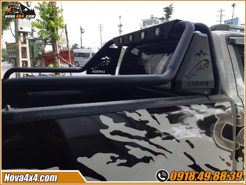 Thanh thể thao Cantech cứng cáp và mạnh mẽ cho các dòng xe bán tải